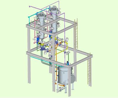 プロセス産業向けの焼結金属フィルターシステム